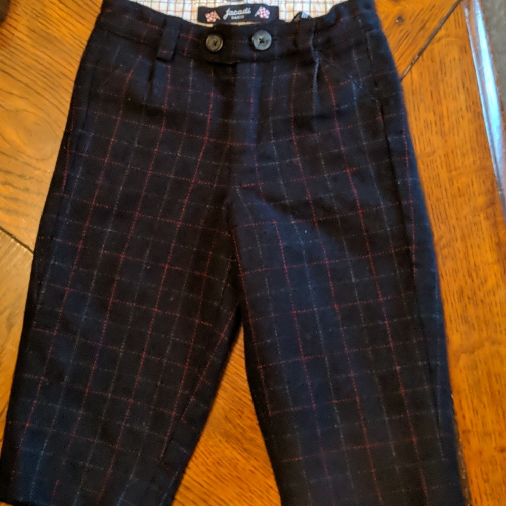 Jacadi wool dress pants